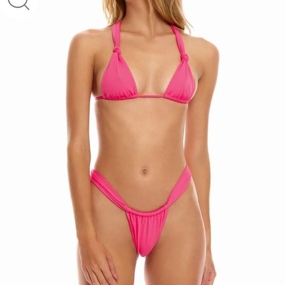 Agua-bendita Women's Pink Bikinis-and-tankini-sets